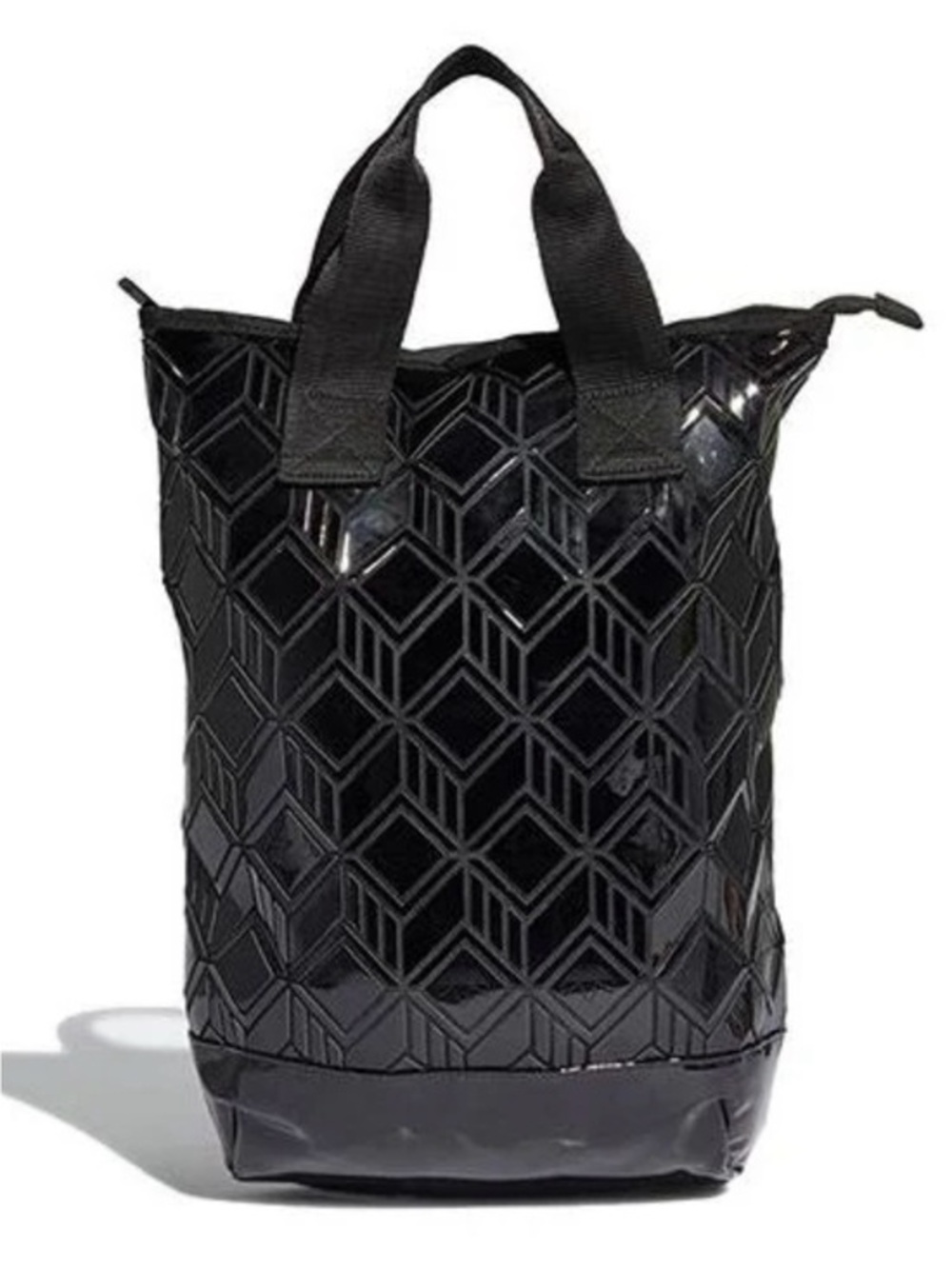 Adidas Geometric Backpack Adidas Shimmer Sling Bag in Black Backpack